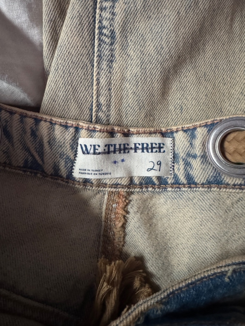 NWOT - Free People - Moxie Low Slung Pull-On Barrel Jeans - Size 29 - Picture 6 of 8